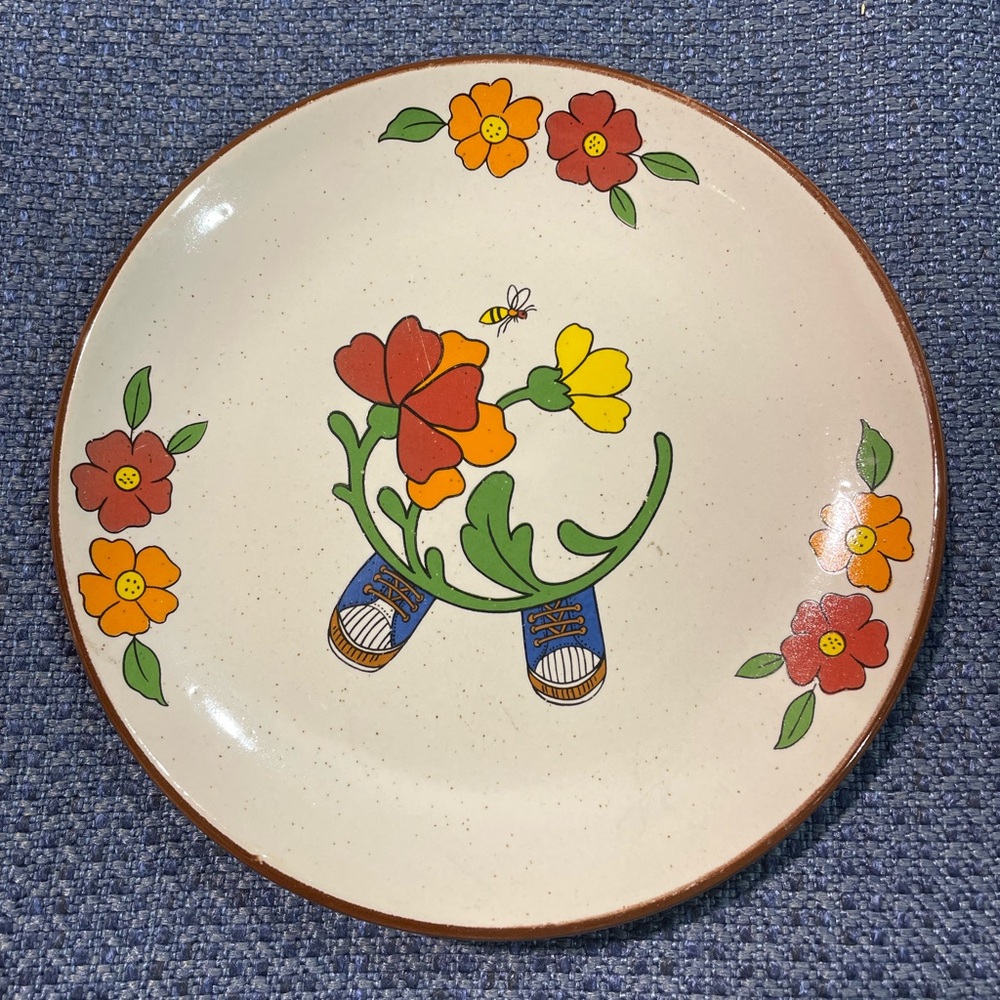vintage Interpur Child’s plate/part of the Farmer Boy stackable set